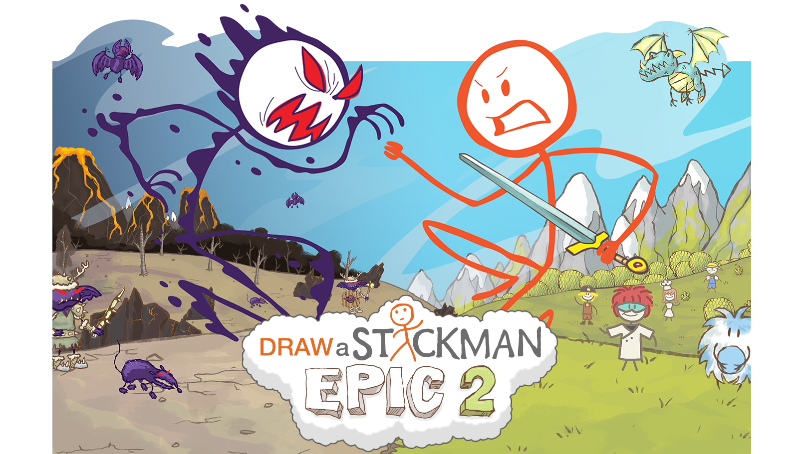 Draw a Stickman: EPIC 2  Epic 2, Epic, Sketch book